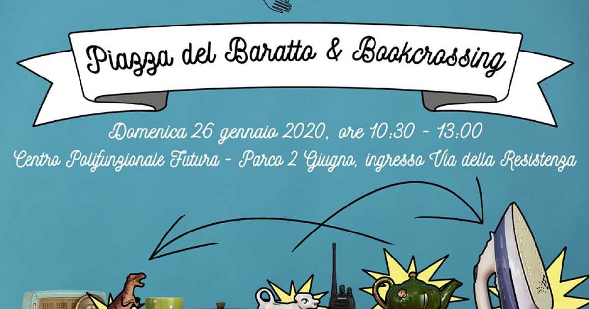 Bari, torna l'appuntamento con la ''Piazza del baratto'' nel parco 2 Giugno
